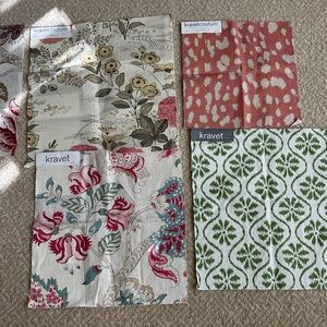 Kravet Couture Floral and Patterned Fabric Set